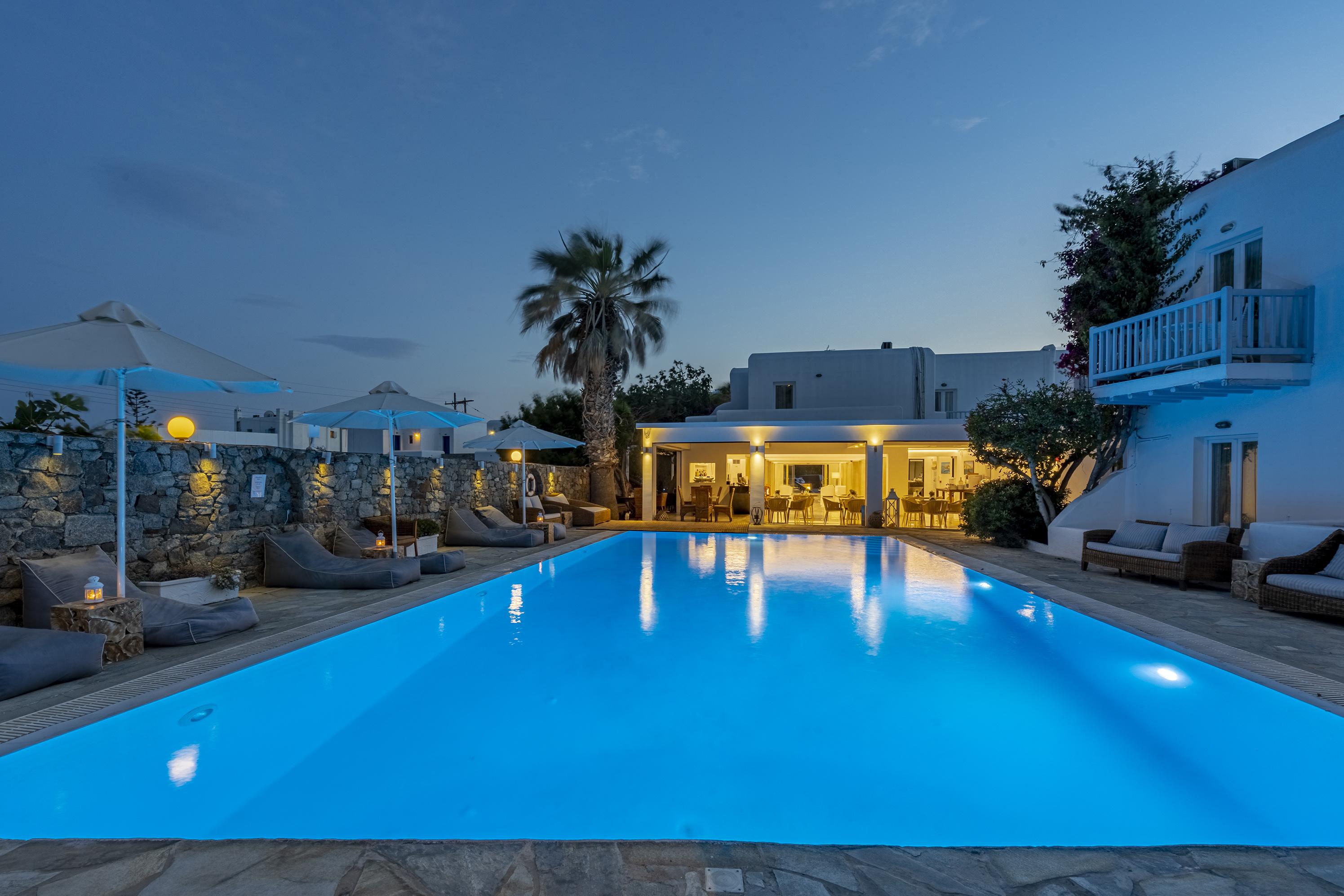 Dionysos Luxury Hotel Mykonos Ornósz Kültér fotó