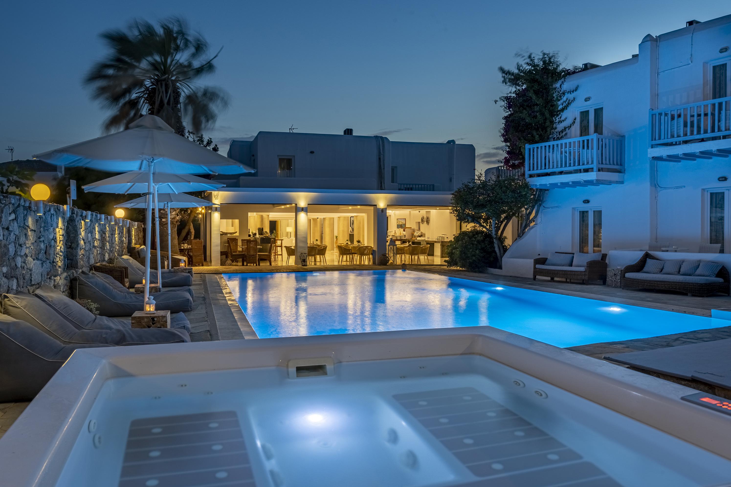 Dionysos Luxury Hotel Mykonos Ornósz Kültér fotó